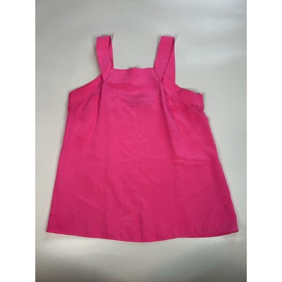 Trina Turk Top Womens 10 Halter Neon Hot Pink Beach Summer - Picture 1 of 6